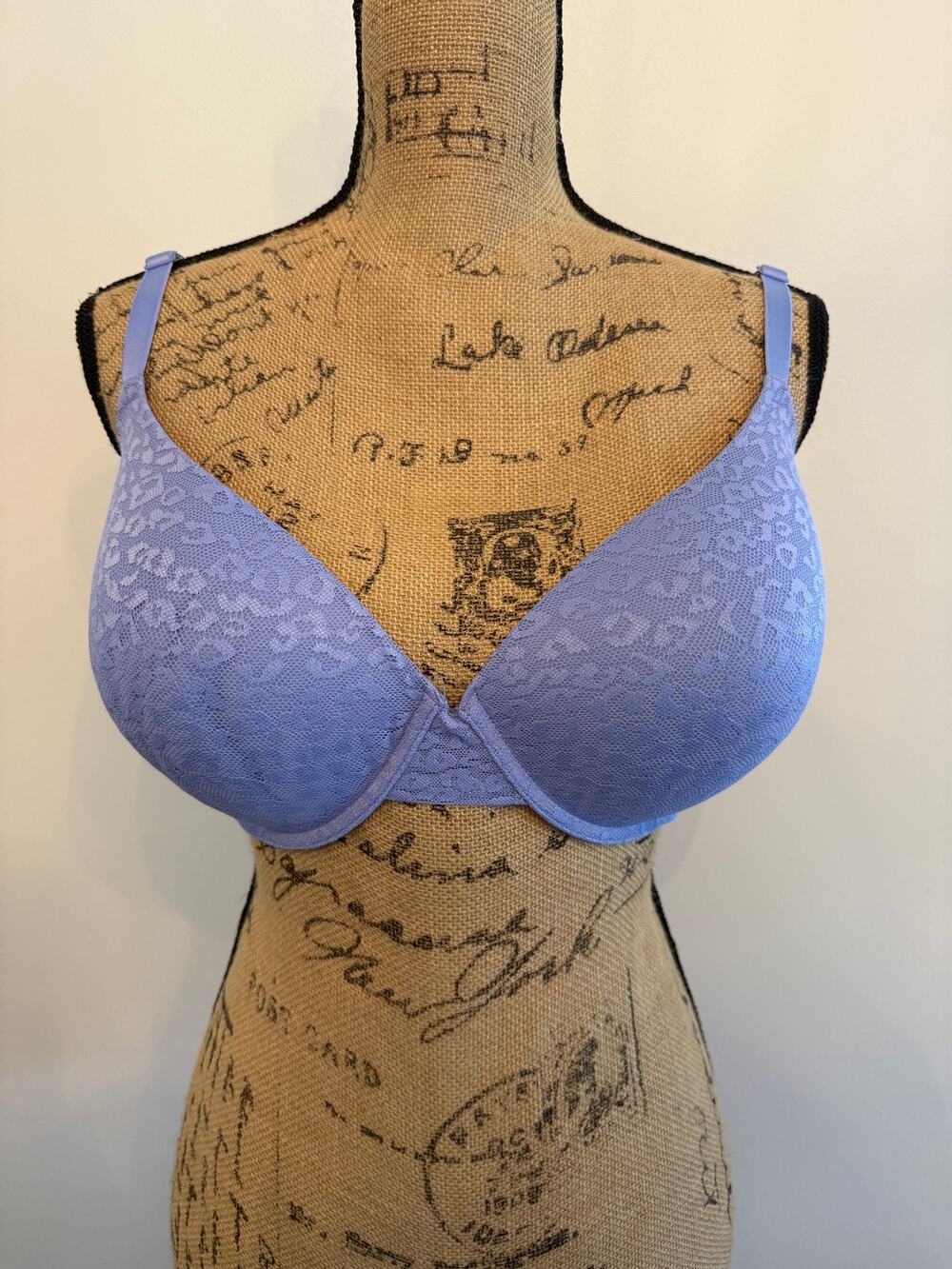 Victoria's Secret Wear Everywhere Push-Up Bra Purple Size 38DD NWT